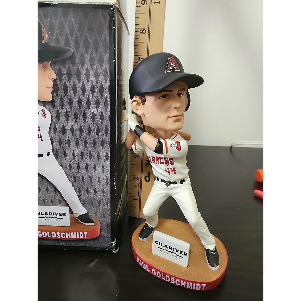 Arizona Diamondbacks Paul Goldschmidt Bobblehead MLB Gila River Casino #44 Box - Picture 5 of 5